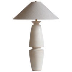 Stone Serena Table Lamp by  Danny Kaplan Studio