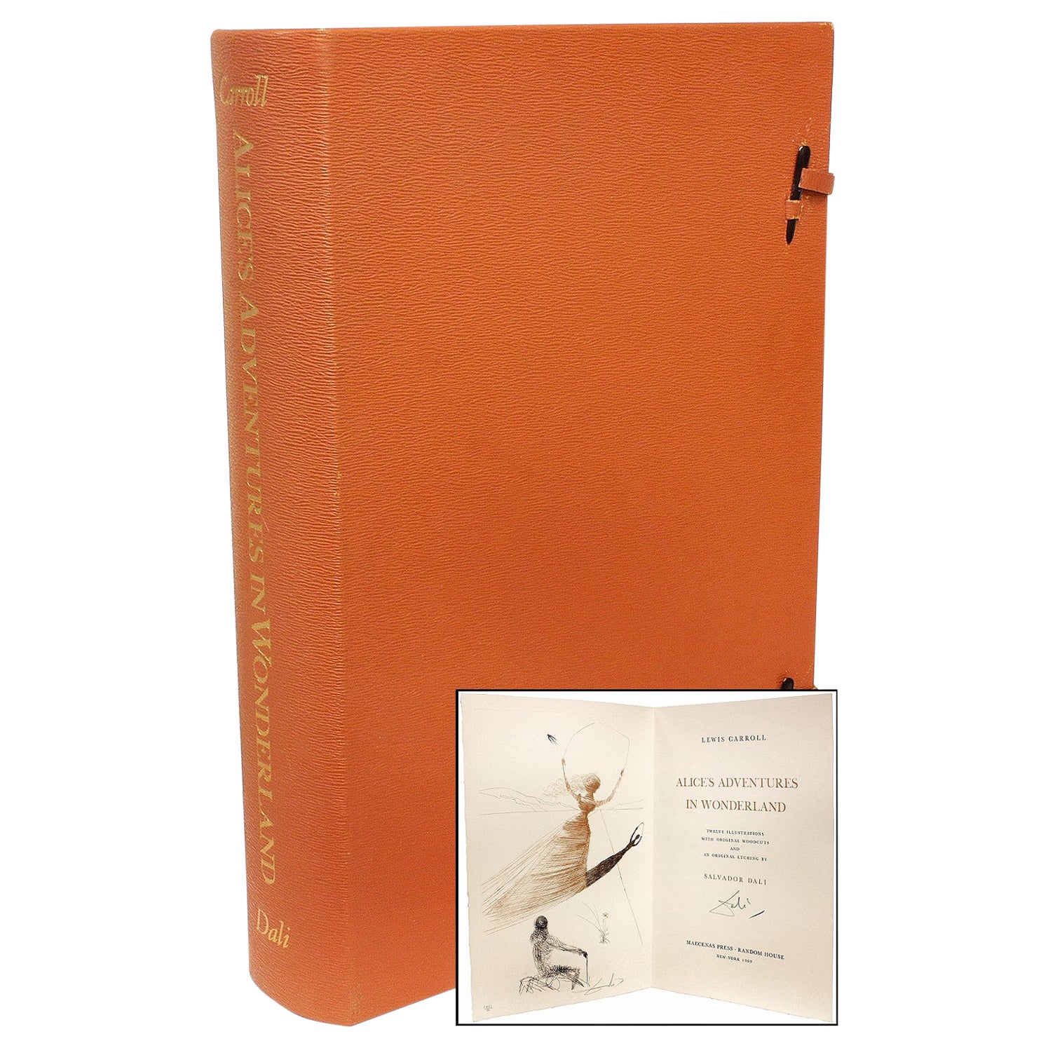 DODGSON – Lewis Carroll – Alice im Wunderland – illustriert von Dali – 1969 im Angebot