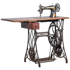 Máquina de coser Singer del siglo XIX