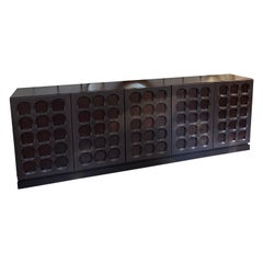 Retro Large brutalist credenza