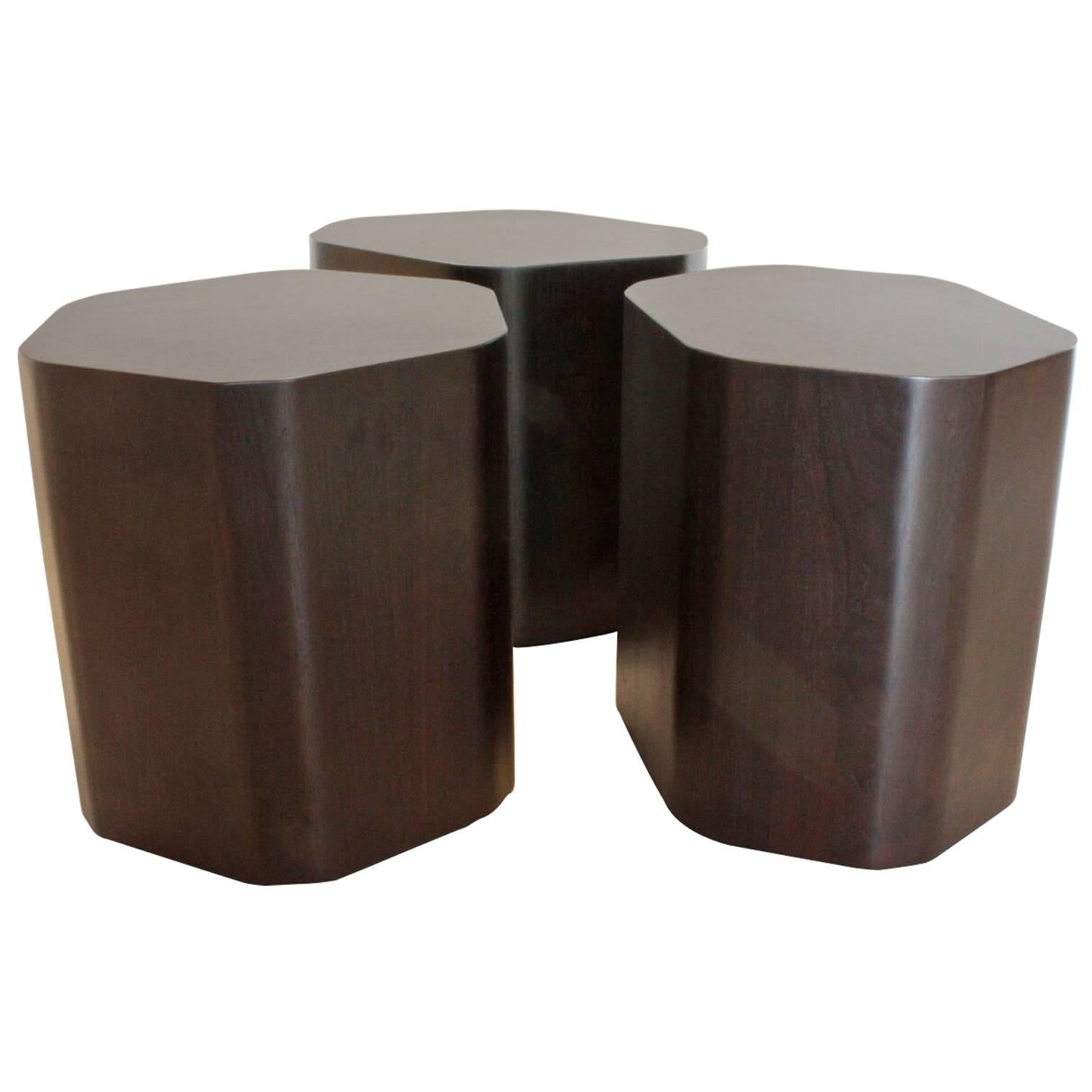Emily Summers Studio Line Modern Duck Stools / Coffee Table For Sale