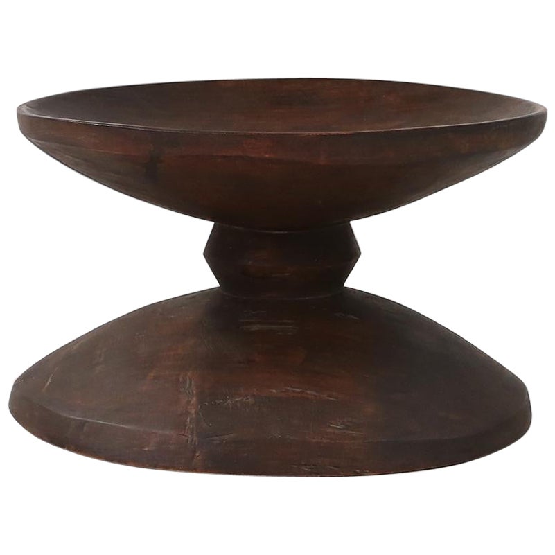 1950 / African tree trunk bowl / Mid-century / vintage / design For Sale