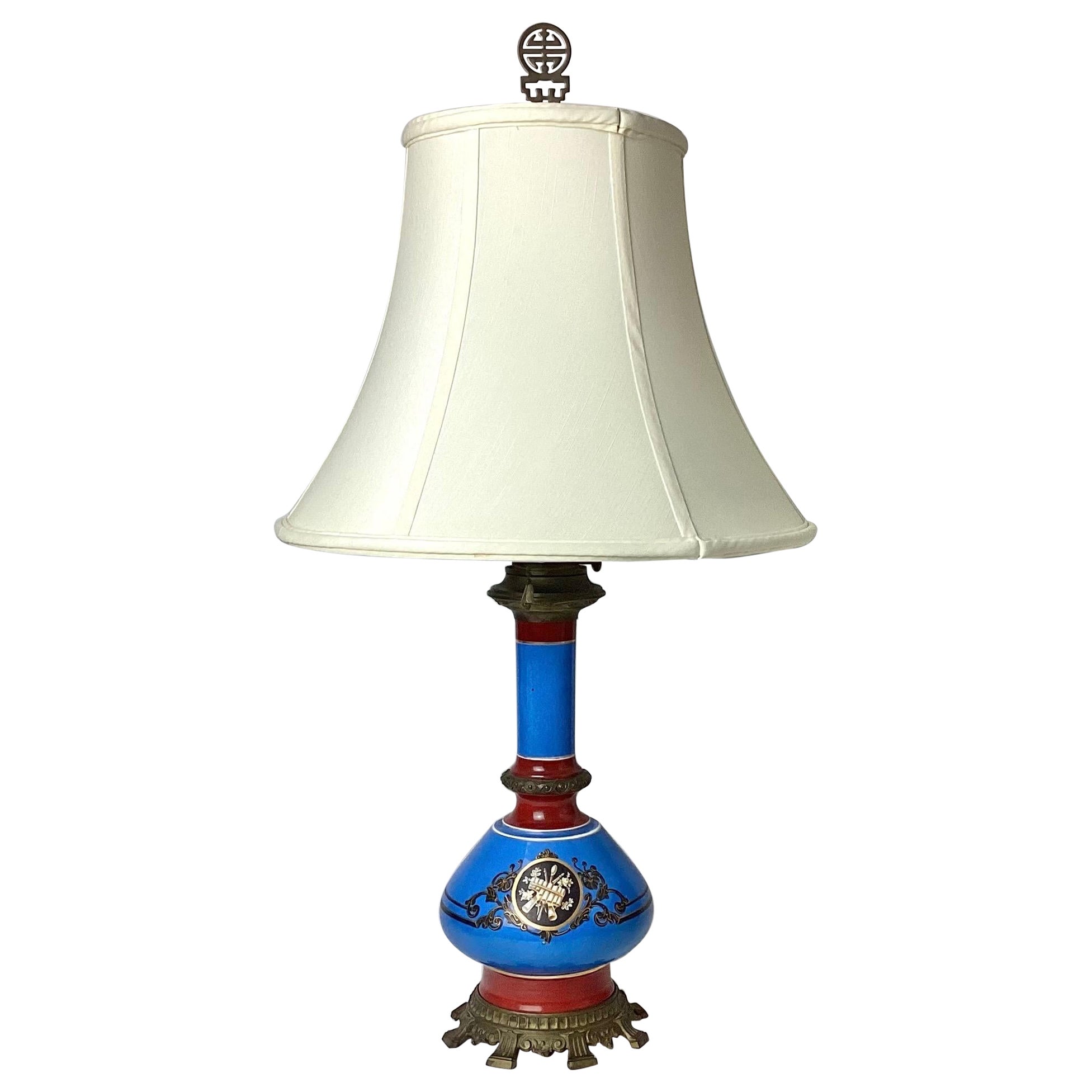 Aesthetic Movement Victorian Table Lamp