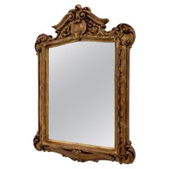 Antique Mirror, Italian Manufacture, 1700s