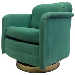 Milo Baughman Swivel Chair