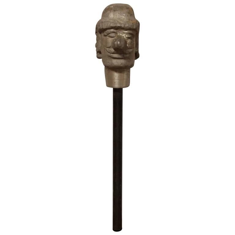 Original American Early 20th Century Carnival Game Head For Sale