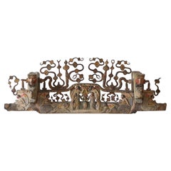 A Hand Crafted Carriage Piece, Palermo, Sicily, Italy, 19th Century