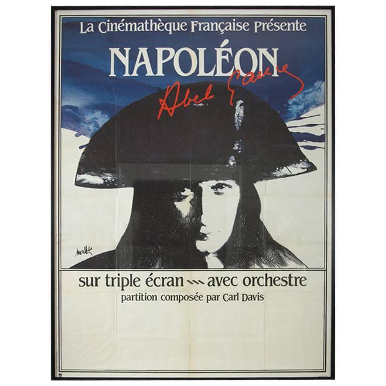 Able Gance's Napoleon Advertising Poster from Francis Ford Coppola's Revival For Sale