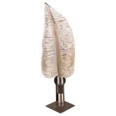 Used Italian Art Glass Murano Table Lamp or Sconce