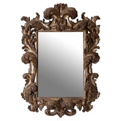 Antique Small Baroque-style Mirror, early 20th Century