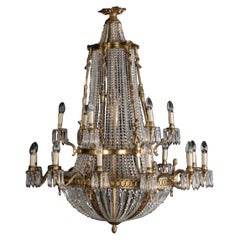 Rare opportunity, 20thC French empire chandeliers from TV show THE CROWN