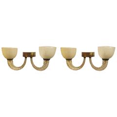 Pair of Barovier e Toso Sconces 11