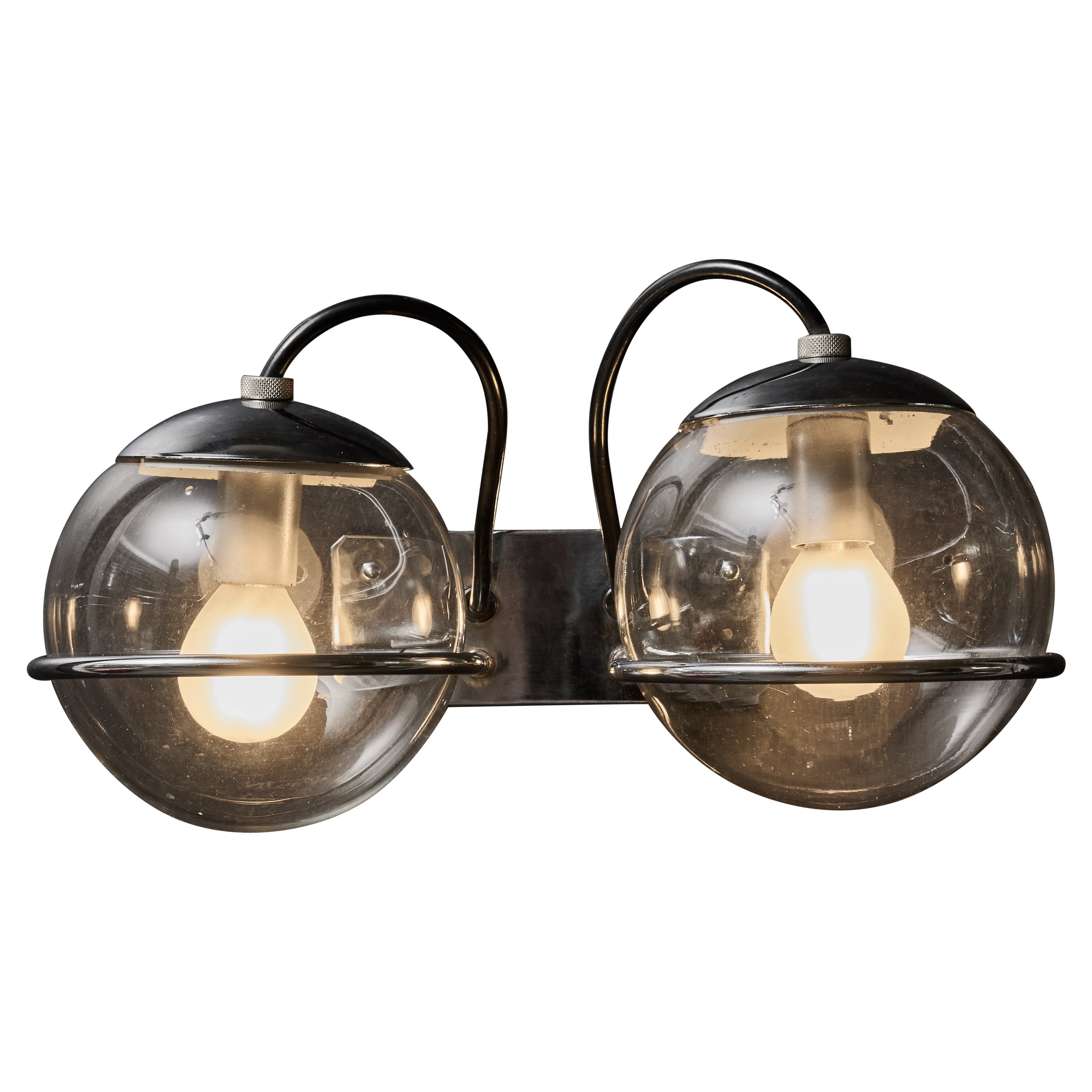 Pair of Gino Sarfatti 237/2 Wall Sconces For Sale