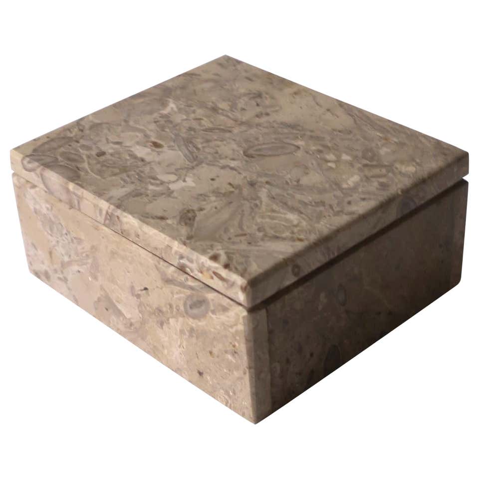 Sandstone Box Hand-Carved Stone Jewelry Box Rajasthan, India For Sale at 1stDibs ...