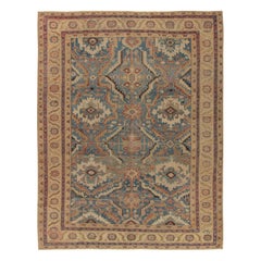 Tapis persan ancien Heriz Serapi, 9'7 x 12'