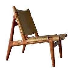 Vintage Rare Mid- Century Moderne Chair by Torbjørn Afdal, Model Hunter, Norway 1960 
