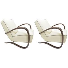 Pair of H269 Jindrich Halabala Chairs Pair of H269 Jindrich Halabala Chairs