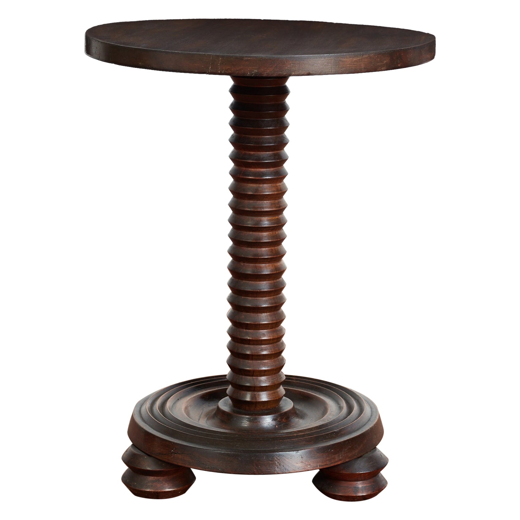 Charles Dudouyt Attributed Side Table For Sale