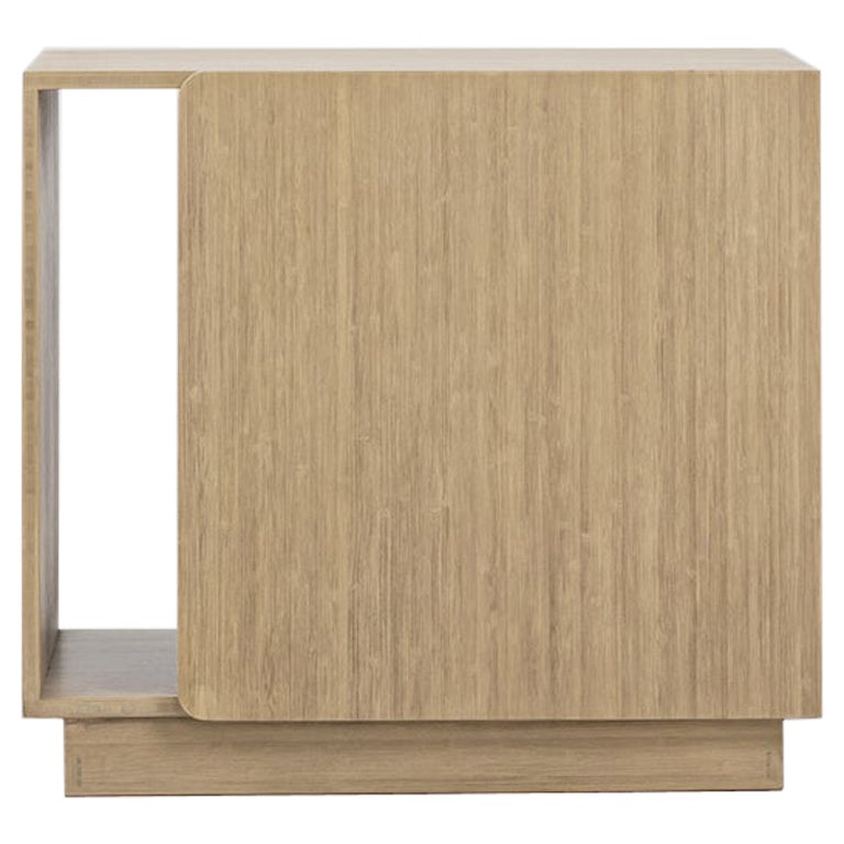 Noura Right Nightstand, Bamboo Wheat For Sale
