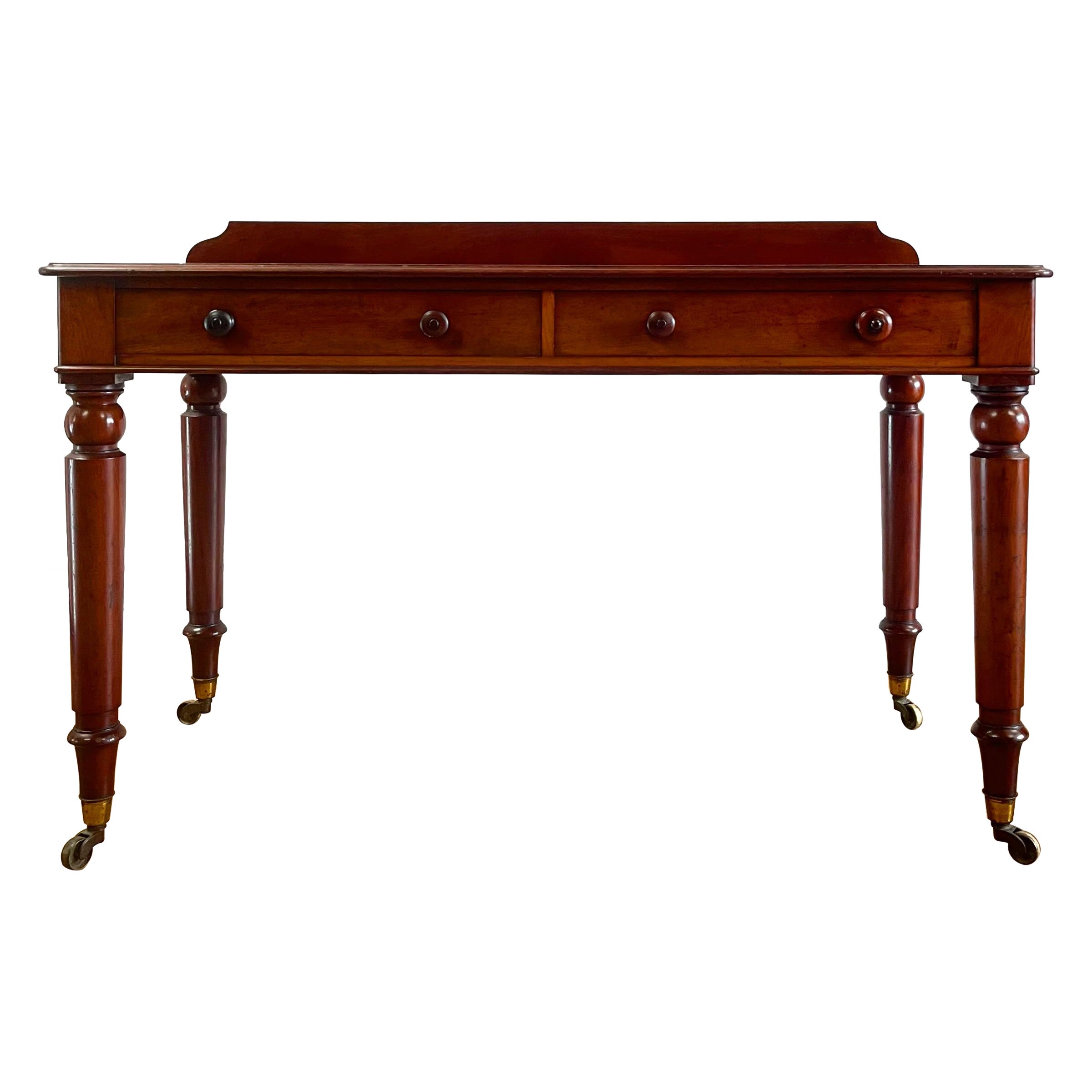 A George IV Century Holland and Sons Writing Table For Sale