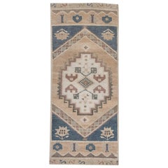 Oriental Hand Knotted Turkish Mini Rug 1'5" x 3'3" #24