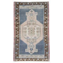 Oriental Hand Knotted Turkish Mini Rug 1'11" x 3'2" #71