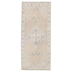 Orientalischer handgeknüpfter türkischer Teppich 1'4" x 3'1" #24