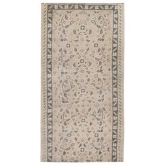 Oriental Hand Knotted Turkish Mini Rug 1'9" x 3' #65