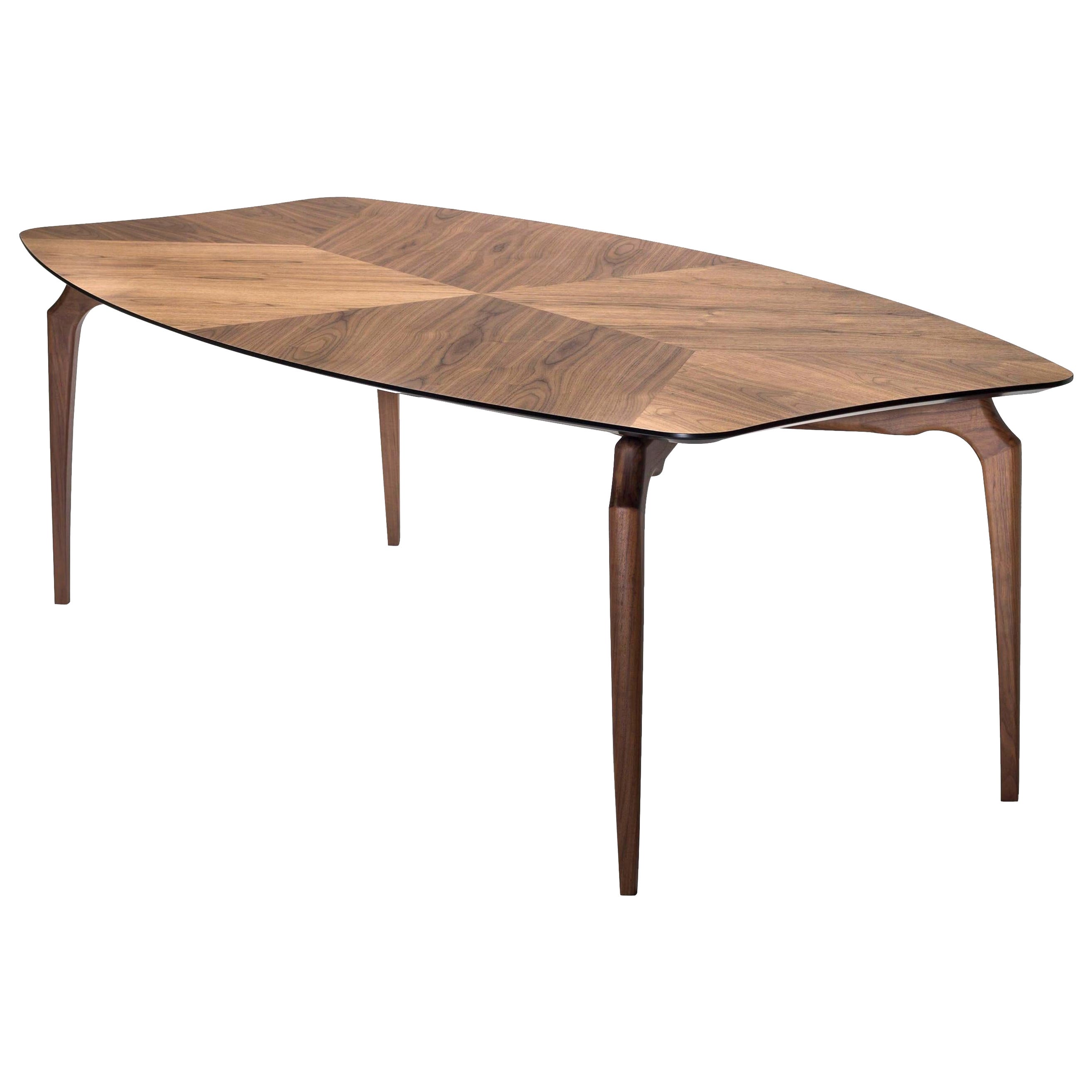Oscar Tusquets-Tisch „Gaulino“ aus Nussbaumholz von BD Barcelona im Angebot