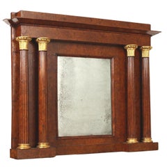 Ebony Mantel Mirrors and Fireplace Mirrors