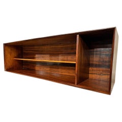 Floating Wall Sideboard in Hardwood by Carlo Hauner for Forma, c. 1950 Brazil