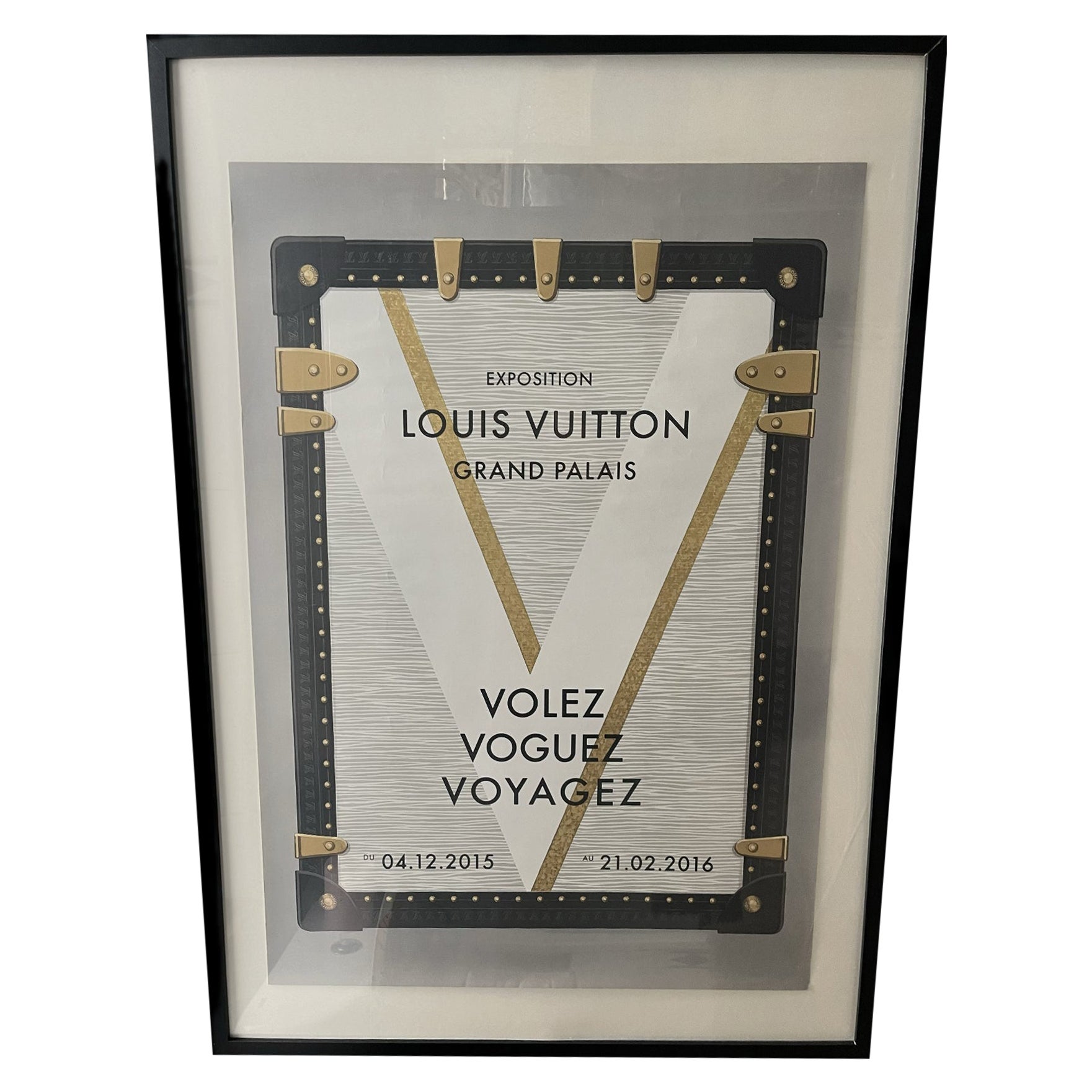 Framed Poster - Louis Vuitton - France - 21st Century For Sale