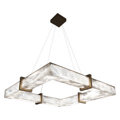 Lampe suspendue Talassa en bronze par Alabastro Italiano