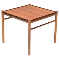 Used Mid Century Danish Ole Wanscher Rosewood Colonial Side Table by PJ furniture 