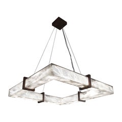 Lampe suspendue Talassa Ruggine Of Florence en métal par Alabastro Italiano