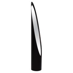 Black Full length  lipstick mirror 1970s