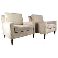 Pair Midcentury Paul McCobb Style Lounge Chairs