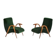 Velvet Lounge Chairs