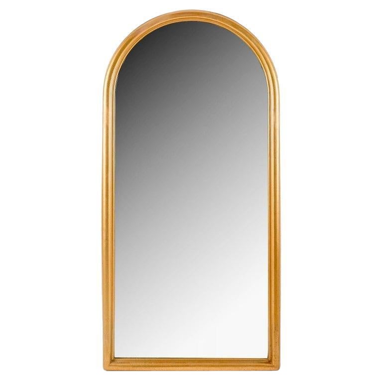 1960 Gilded wood mirrors inspired by a Romanesque ogive Maison Honoré For Sale