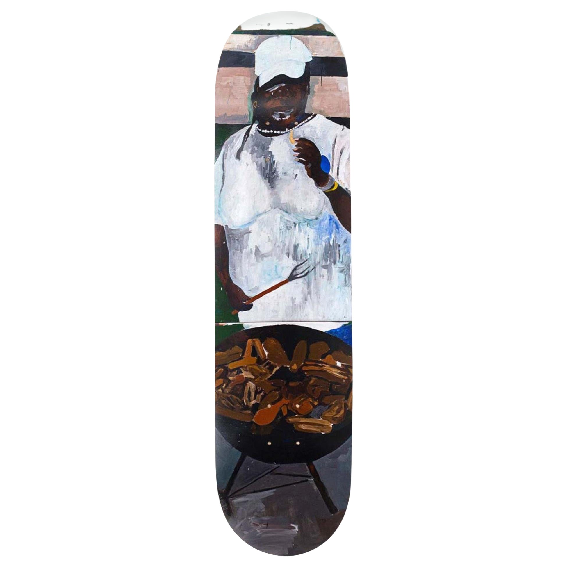 The 4th Skate Deck by Henry Taylor For Sale