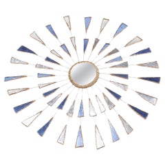 An "Etincelles" style Sunburst Statement Mirror.