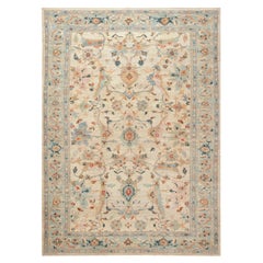 Contemporary Sultanabad Style Handmade Wool Rug by Doris Leslie Blau