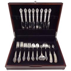Guildhall by Reed & Barton Sterling Silver Flatware Set for Eight Service 51 Pcs 1