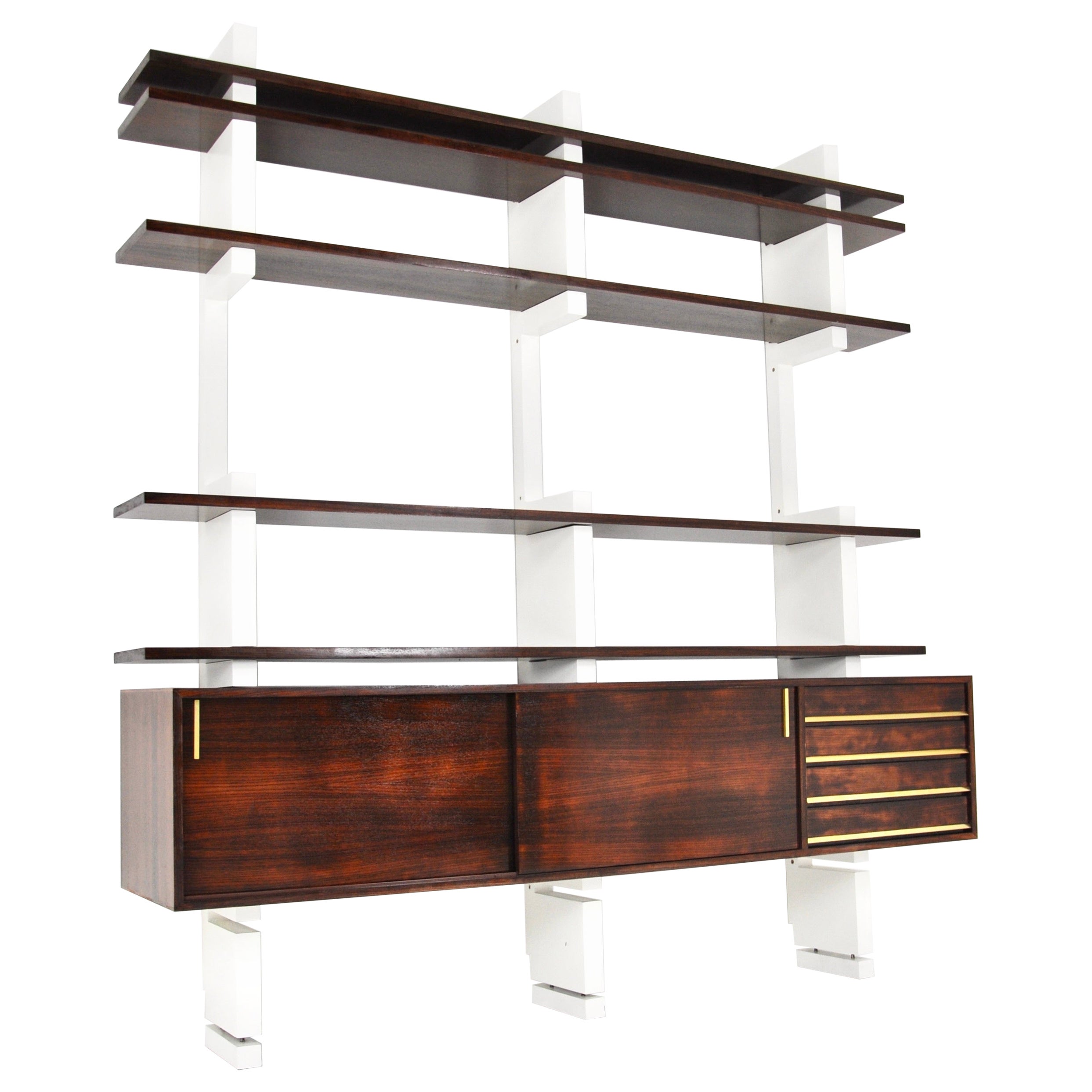 Wall Unit "Extenso" by Amma Torino, 1960s For Sale