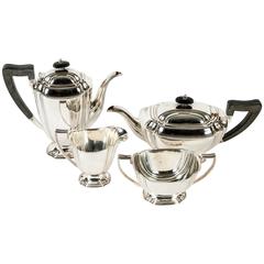 Antique French Sterling Silver Tea and Coffee Set