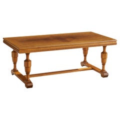 Used Swedish Designer, Coffee Table, Wood, Sweden, 1930s