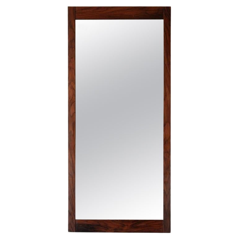 Mid 20th Century, Danish Rosewood Mirror For Sale