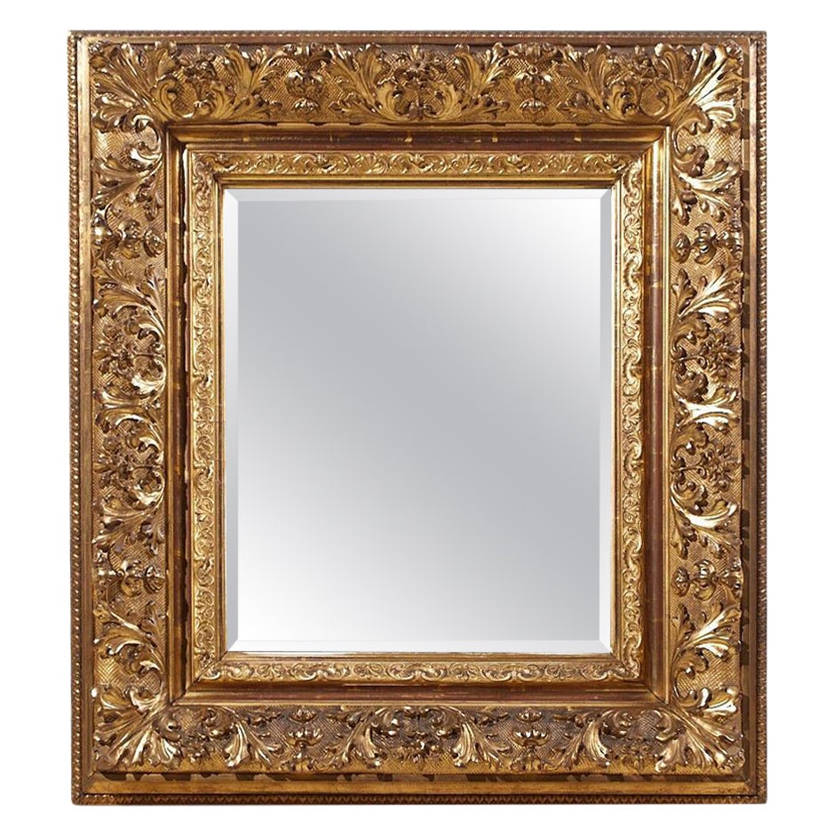 Mike Bell Ornate Gold Colored Mirror For Sale