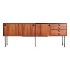 Vintage Large Scandinavian Sideboard,  1950's 