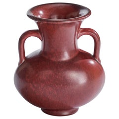 Vintage Bode Willumsen, Vase, Stoneware, Denmark, 1940s